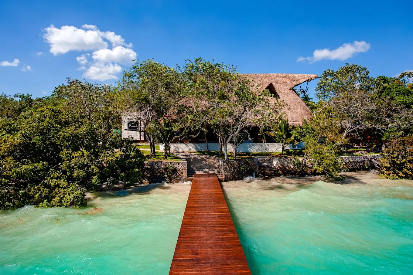 Mía Bacalar Luxury Resort — beach view